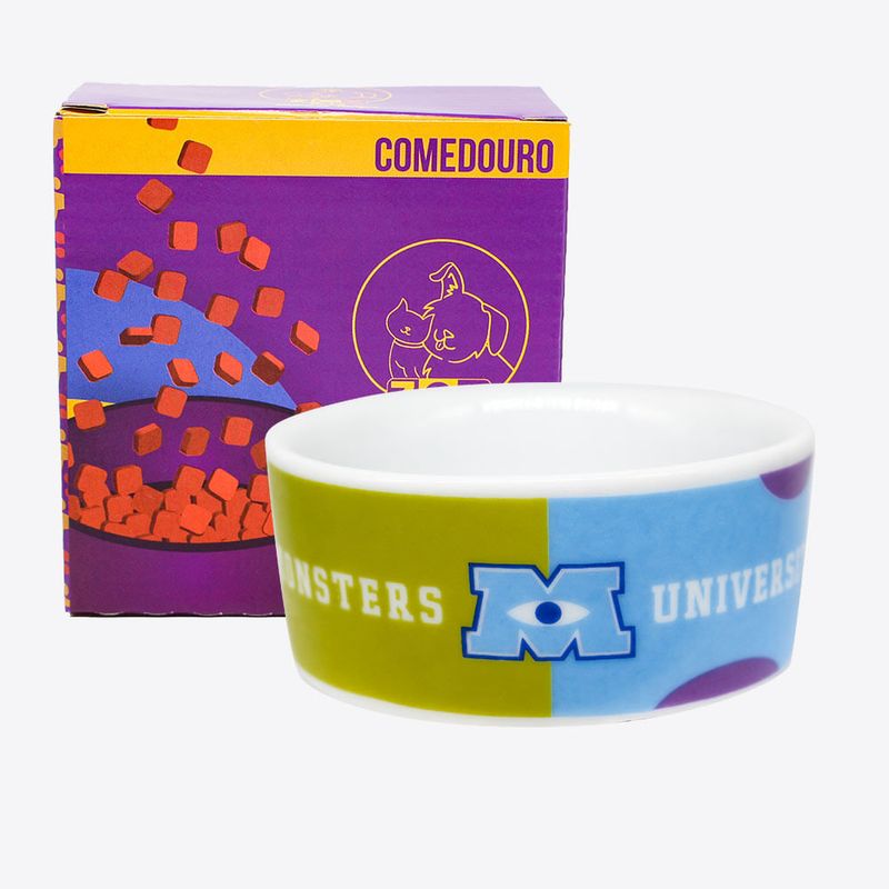 Comedouro ZC Pets Tamanho P Monstros SA- Disney