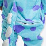 Macacão Kigurumi Infantil de 7 a 8 Anos Sullivan Monstros SA - Disney