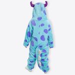 Macacão Kigurumi Infantil de 7 a 8 Anos Sullivan Monstros SA - Disney