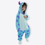 Macacão Kigurumi Infantil de 7 a 8 Anos Sullivan Monstros SA - Disney