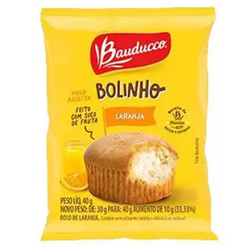 Bolinho de Laranja 40g c/16 - Bauducco