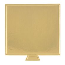 Base Laminada Quadrada Ouro Fosco 10x10 - 20 Un