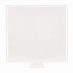 Base Laminada Quadrada Branco Fosco 08x08cm 20 Un