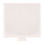Base Laminada Quadrada Branco Fosco 08x08cm 20 Un