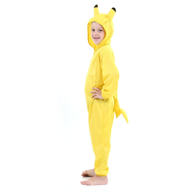 Fantasia Pikachu Macacão Verão Infantil