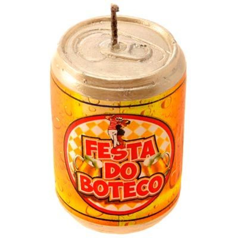 Vela Latinha de Cerveja - Festa Boteco