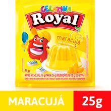 Gelatina Maracujá 25g - Royal