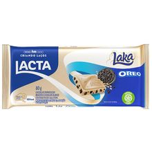 Tablete de Chocolate Laka Oreo 80g - Lacta