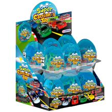 Caixa Ovo Surpresa Super Carrinhos Toy Sortido c/12 - Fampar