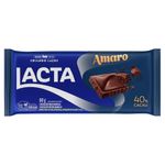 Tablete de Chocolate Meio Amargo Amaro 80g - Lacta