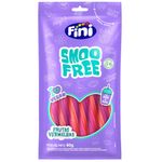 Bala Smoofree Tubes Frutas Vermelhas Doce 80g - Fini