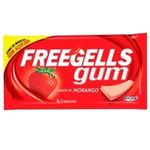 Chiclete Gum Morango 8g c/15 - Freegells