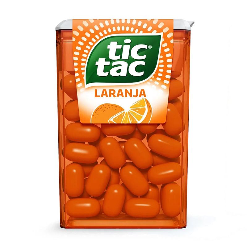 Pastilha Tic Tac Laranja 14,5g - Ferrero