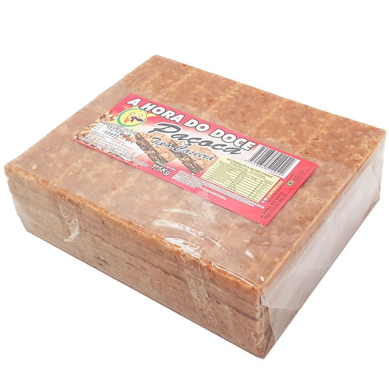 Paçoca Tipo Caseira 1,5Kg - A Hora do Doce