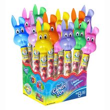Ovinhos Sabor Chocolate Coelho 24g c/20 - Candy Toy