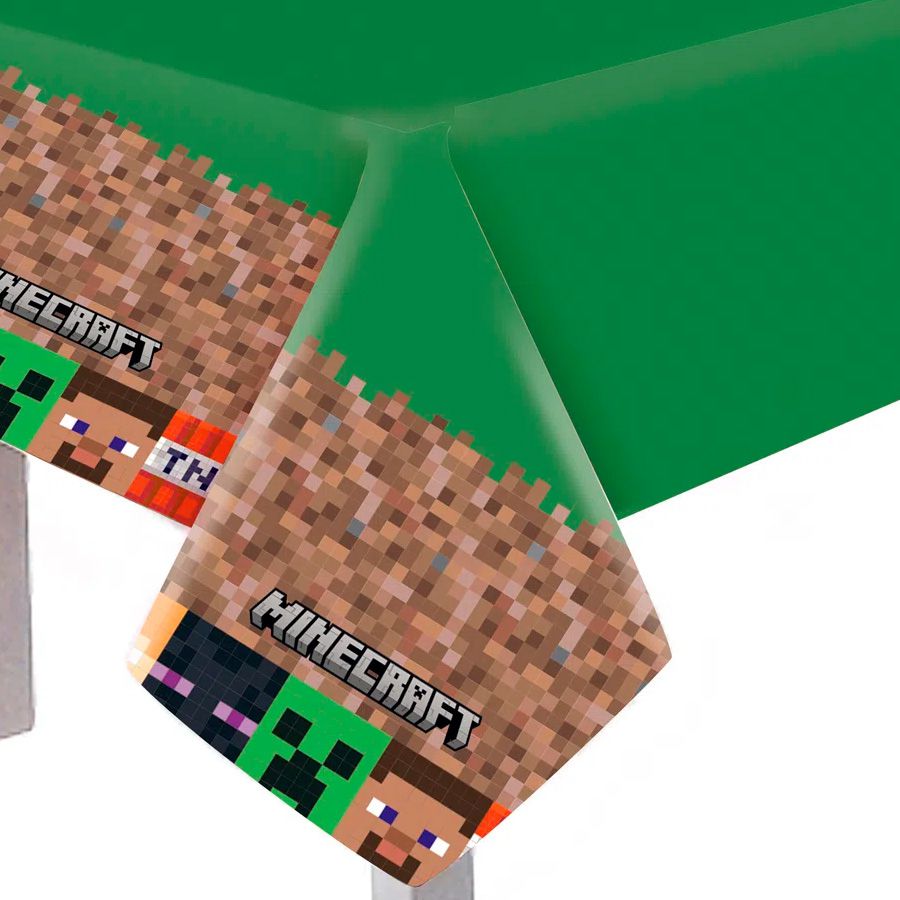 Adesivo Quadrado Minecraft - 3 Cartelas - 10 cm x 23 cm - 30 unidades -  Cromus - Rizzo - Rizzo Embalagens