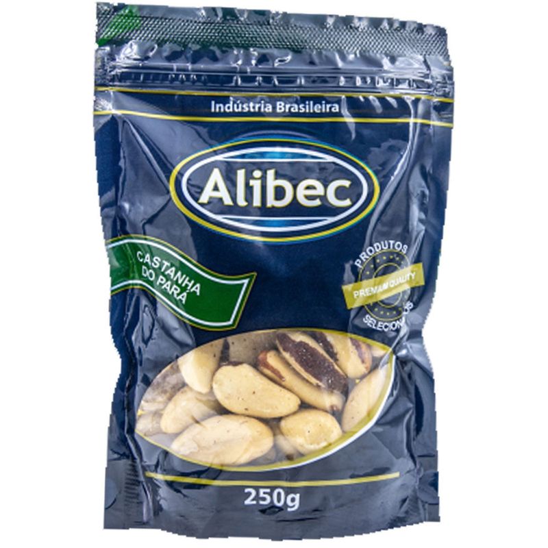 Castanha do Pará Pacote 250g - Alibec