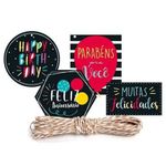 Kit Fechamento de Presente Aniversário c/13 - Cromus