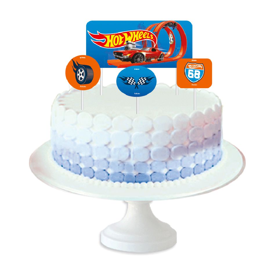 Bolos Decorados – Carro Hot Wheels – Hot Wheels Cake
