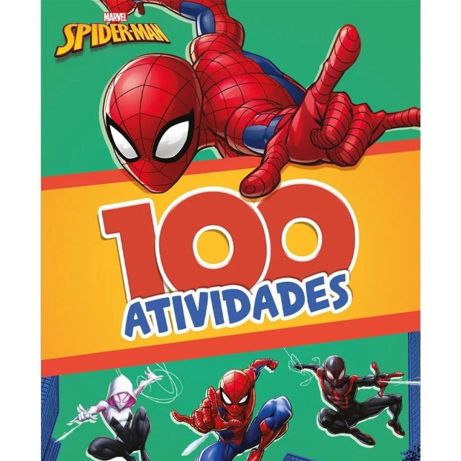 Livro Histórias Para Colorir Homem Aranha - Bom Preço Magazine