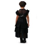 Fantasia Vandinha Familía Addams - Vestido Baile Infantil - Halloween M