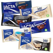 Kit 6 Tabletes Lacta 80g - Lacta