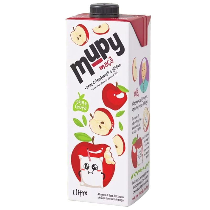 Suco Soja Maçã 1L - Mupy