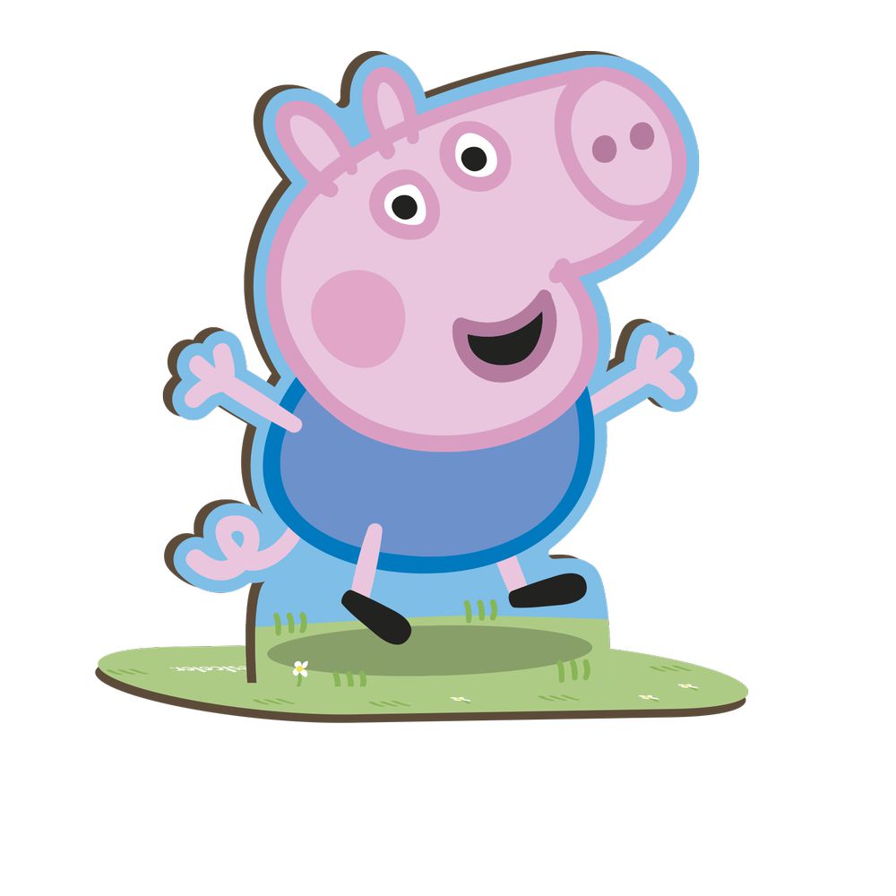 Adesivo Para Notebook Desenho Peppa Pig George