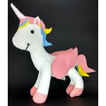 Unicornio com Asas em Feltro - 01 Unidade - Pé de Pano