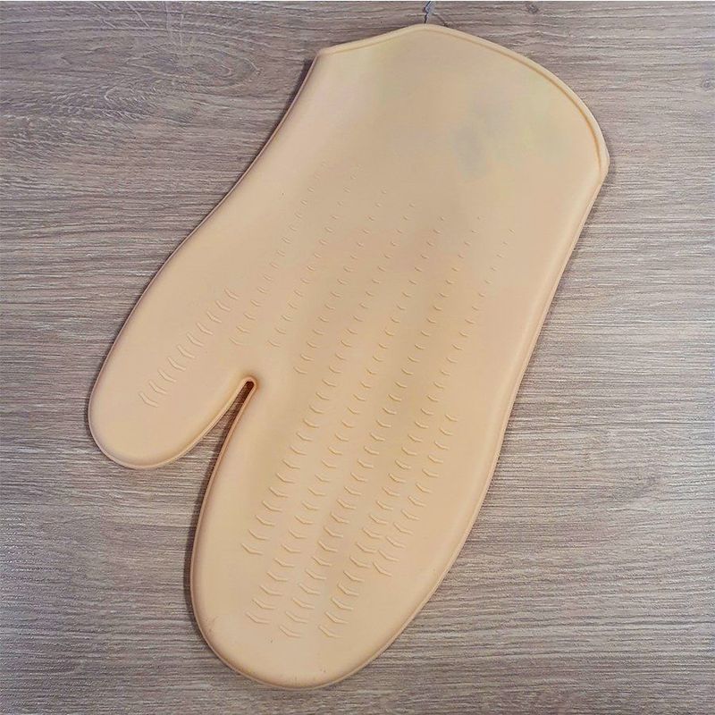 Luva de Silicone Soft 27 cm - Amarelo - 1 unidade - Fratelli