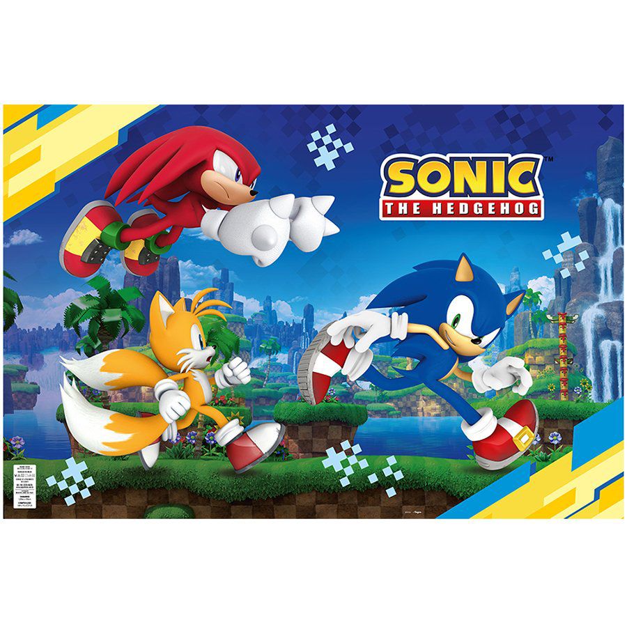 Painel de Tecido - Sonic 120x80 - 1 unidade - Regina - Magazine 25