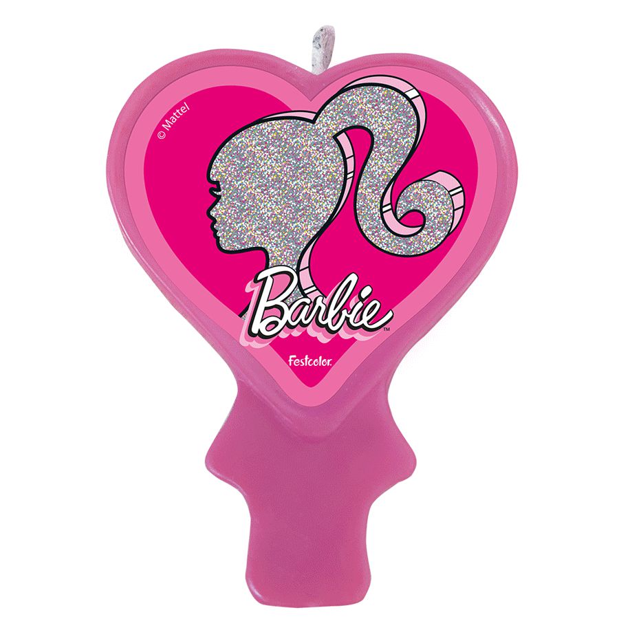 Topper para Bolo Festa Barbie 4 Unidades Festcolor Rizzo