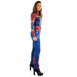 Fantasia Capitã Marvel Adulto Luxo - Captain Marvel  PP