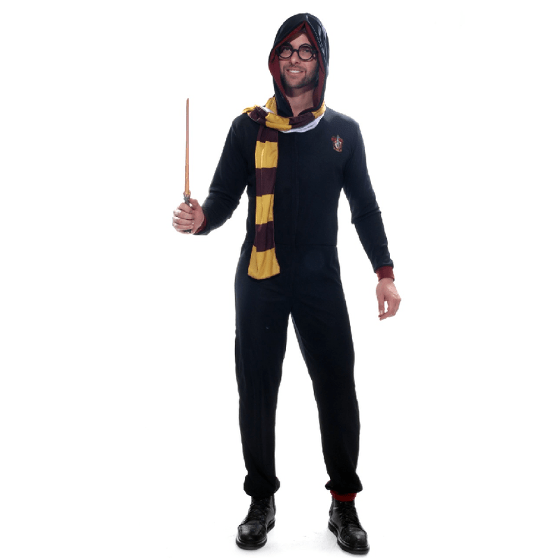 Fantasia Harry Potter Kigurumi Adulto com Óculos G