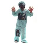 Fantasia Médico Zumbi Infantil com Peitoral e Máscara
 M