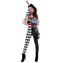 Fantasia Palhaça Assassina Heat Girls - Halloween