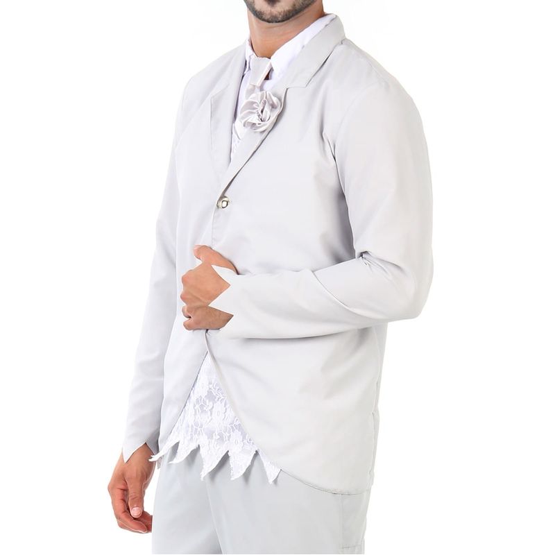 Fantasia Noivo Cadaver Adulto - Halloween  P