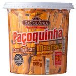Paçoquinha com Açúcar Mascavo Embalada c/56 - DaColônia