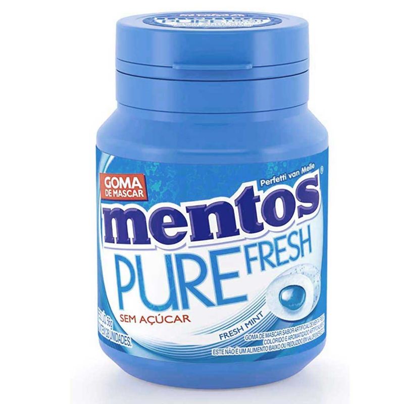 Goma de Mascar Mentos Fresh Mint Unidade - Perfetti