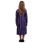 Fantasia Vandinha Família Addams - Uniforme Roxo Infantil - Halloween  P