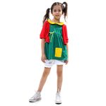 Fantasia Chiquinha com Culote Infantil - Turma do Chaves  M