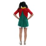 Fantasia Chiquinha com Culote Adulto - Turma do Chaves  M