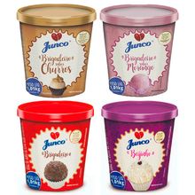 Kit Junco Pronto - Brigadeiro+Beijinho+Morango+Churros 1,01kg