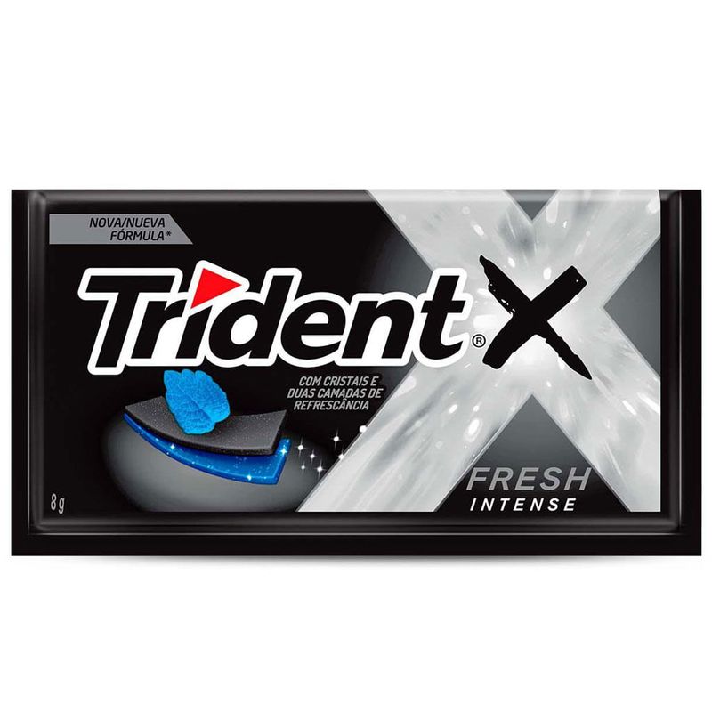 Goma de Mascar Trident Fresh Intense - Adams