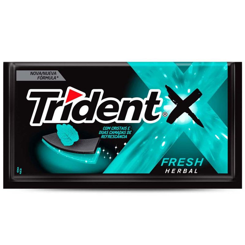 Goma de Mascar Trident Herbalfresh - Adams