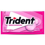 Goma de Mascar Trident Tutti Frutti - Adams