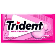 Goma de Mascar Trident Tutti Frutti - Adams