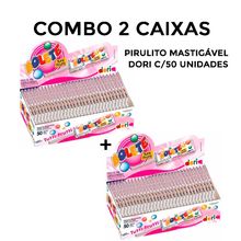 Kit com 2pct Pirulito Mastigável Bolete C/50 - Dori