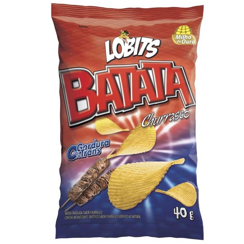 Batata Churrasco 40g - Lobits