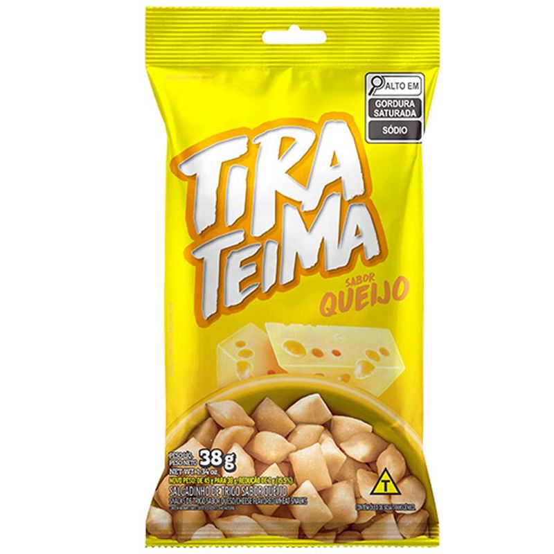 Salgadinho Tira Teima Sabor Queijo 38g - Lobits